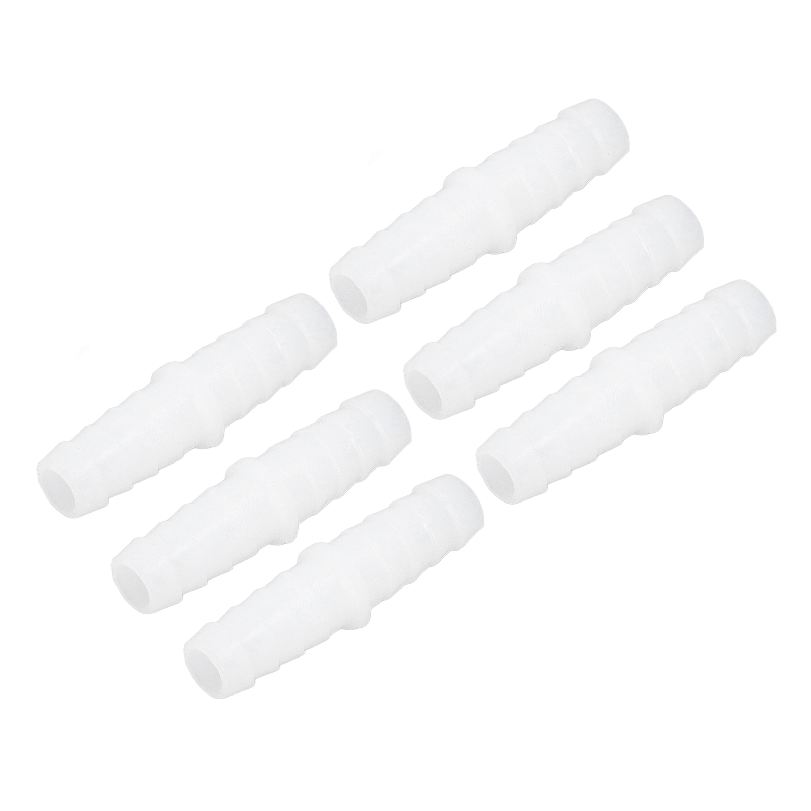 Packung Mit 10 Geraden Und Gleich Langen Schlauchtüllen Für Kunststoff-gartenschläuche, 9-9 Mm Verschraubungsadapter