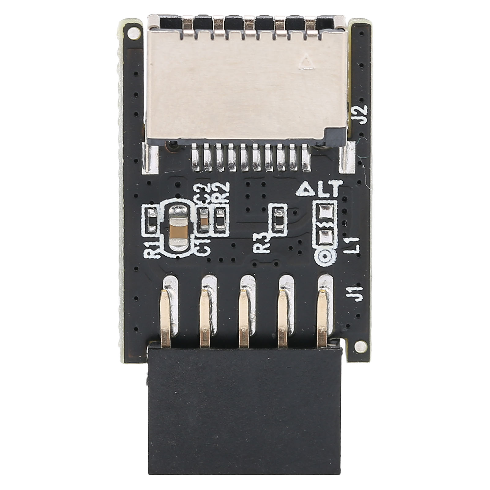 Usb 2.0 Auf Typ-e-adapter, 9-poliger Usb 2.0 Auf Typ-c-anschluss, 20-poliger Typ-e-frontanschluss, Robustes Metall- Und Kunststoffgehäuse, Usb 2.0-buchse Auf Typ-e-adapter