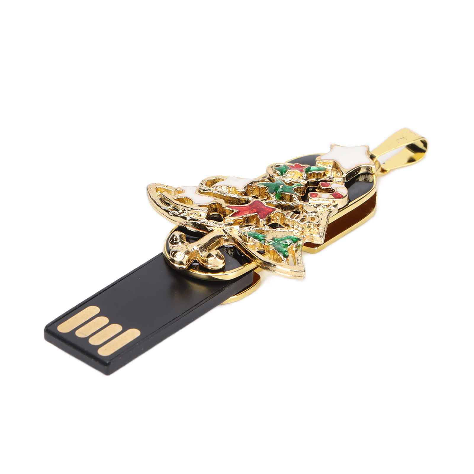 64 Gb Usb-stick – Schnelle Und Zuverlässige Datenübertragung – Usb-stick In Form Eines Weihnachtsbaums