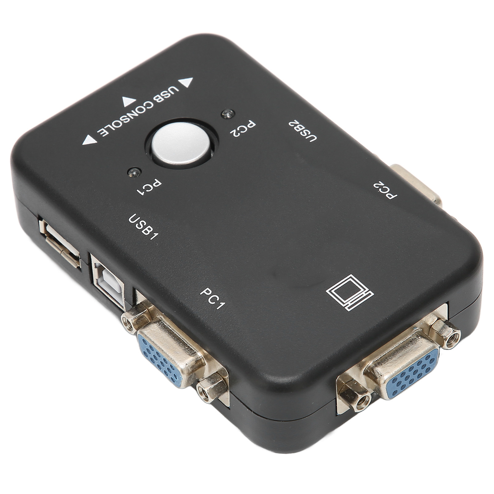 2-port 1920x1440 Usb 2.0 Kvm-switch Für Zwei Monitore, Kompatibel Mit Windows 95, 98, 98se, 2000, Me Und Xp.
