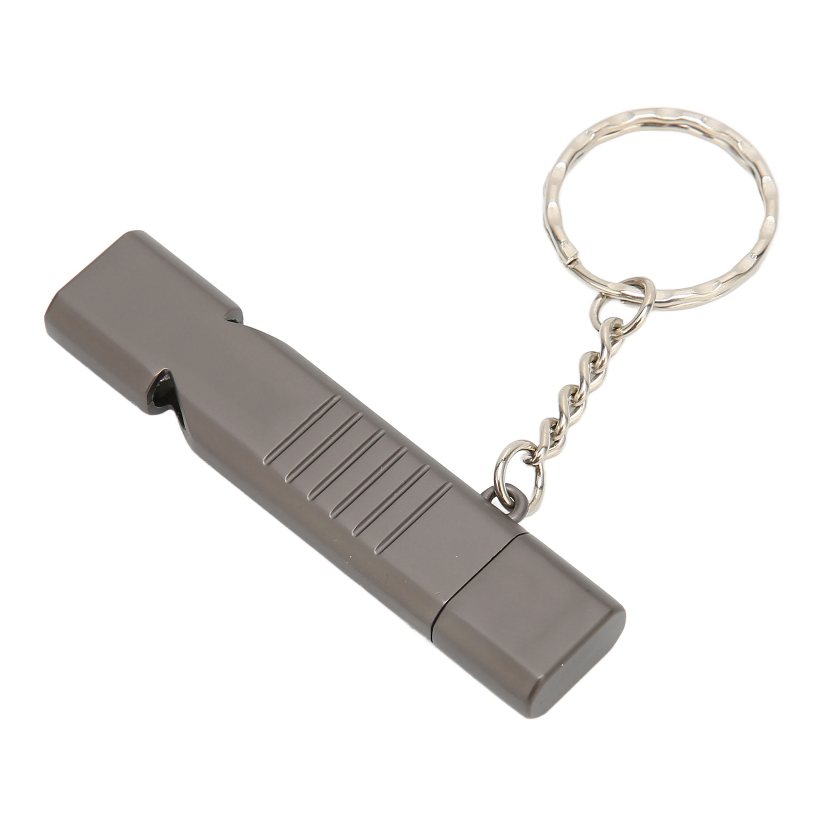 4 Gb Wasserdichter Sos-pfeifen-multifunktions-usb-stick Mit 120 Db, Schlüsselring Und Schlüsselanhänger Aus Zinklegierung Für Computer