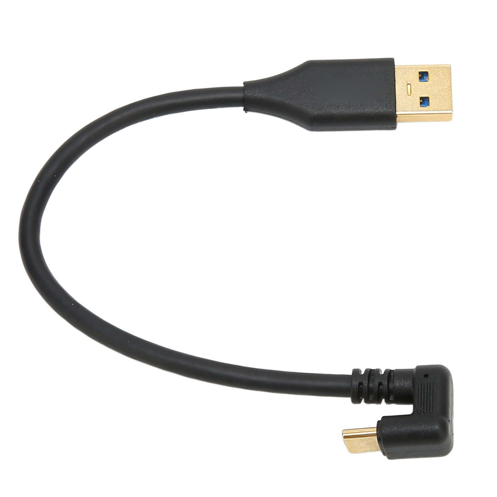 5 Gbit/s Usb 3.0a Stecker Amc Auf Typ-c U-förmiges Abgewinkeltes Kabel, Abs-datenkabel Zum Laden Und Zur Datensynchronisation (1 M 3,3 Ft)