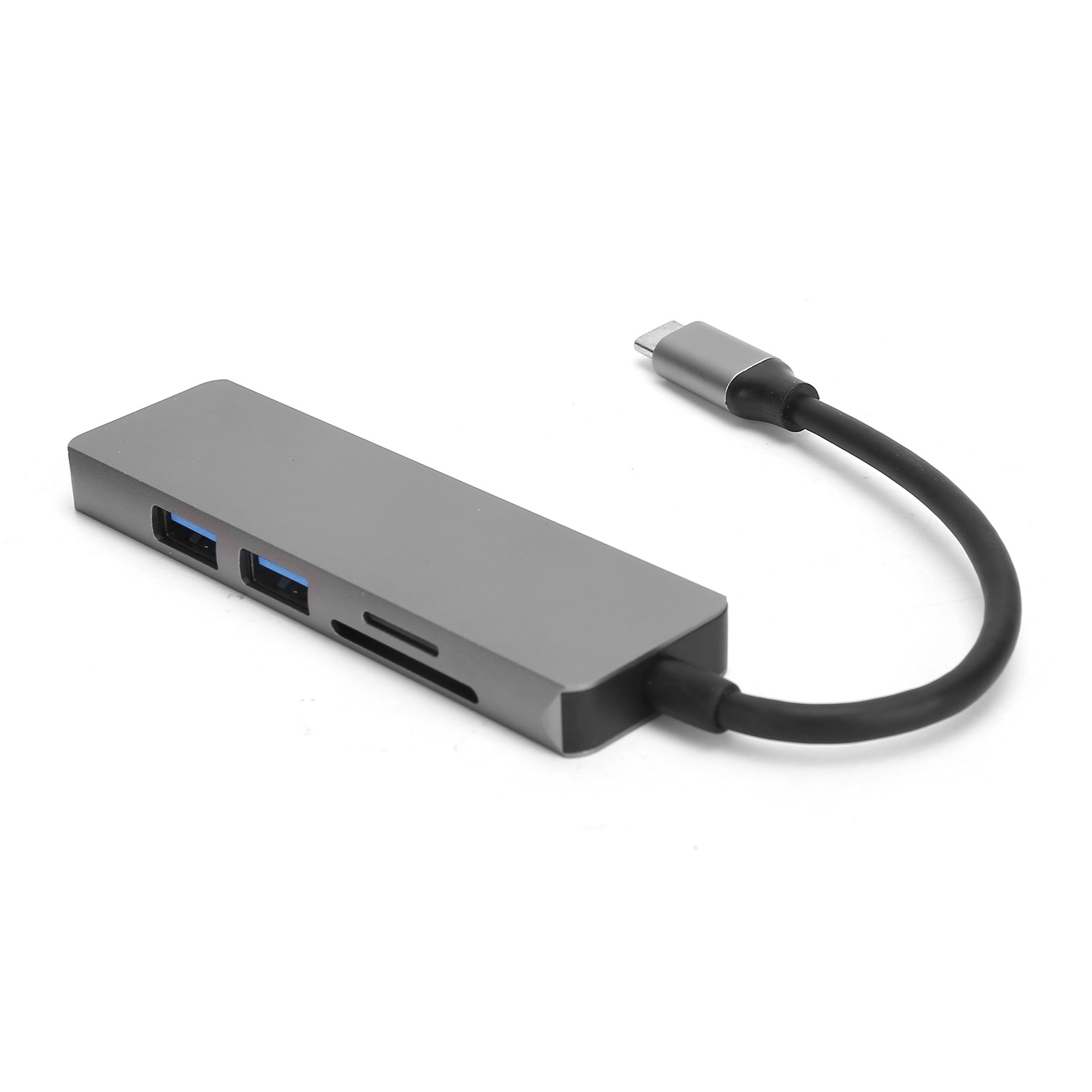 Usb-c-auf-5-in-1-hd-multimedia-interface-adapter, Tragbarer Multifunktions-hub Für 4k-displays