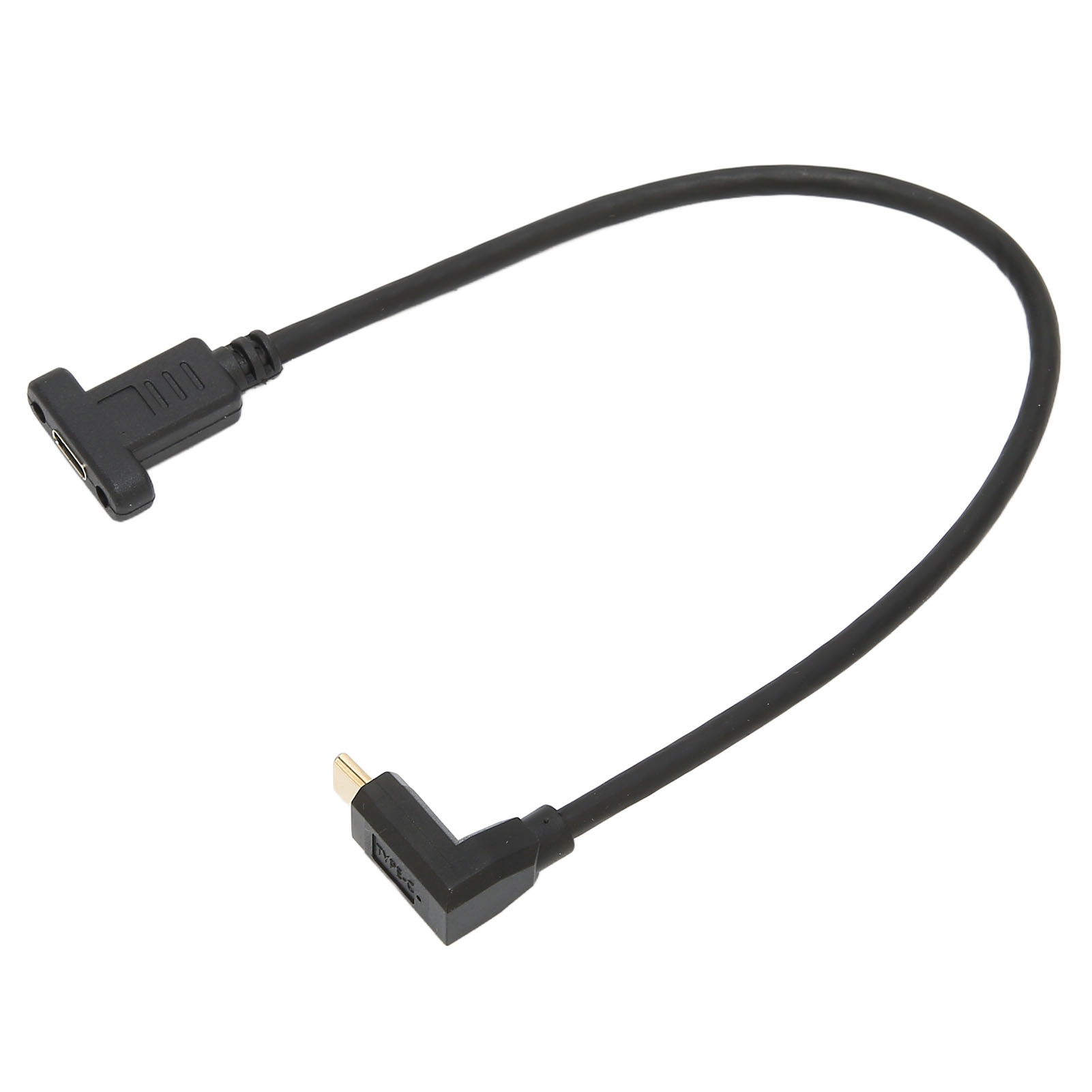 Stabiles Und Schnelles Usb 3.1 Typ-c Verlängerungskabel (stecker Auf Buchse) Mit Einbauöffnung.