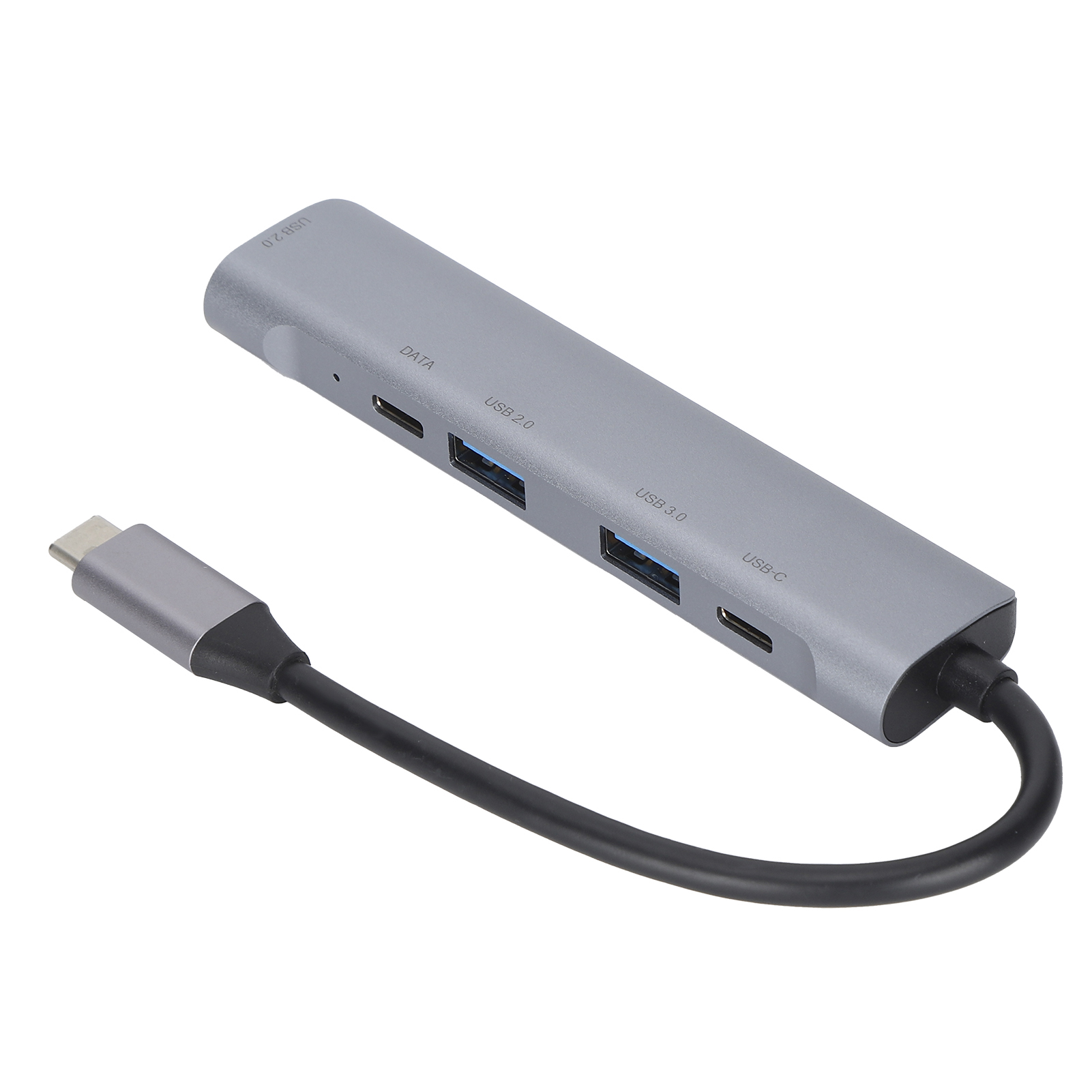 Usb-c-dockingstation Mit 60 W Tagesladeleistung, 5-in-1-transmitter Für Die Datenübertragung