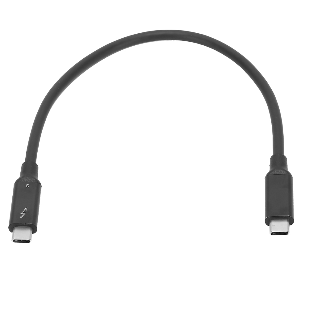 Tragbares 40-gbit/s-100-w-hochgeschwindigkeits-usb-datenkabel (0,3 M) Für Typ-c-soundkarten An Typ-c-geräte