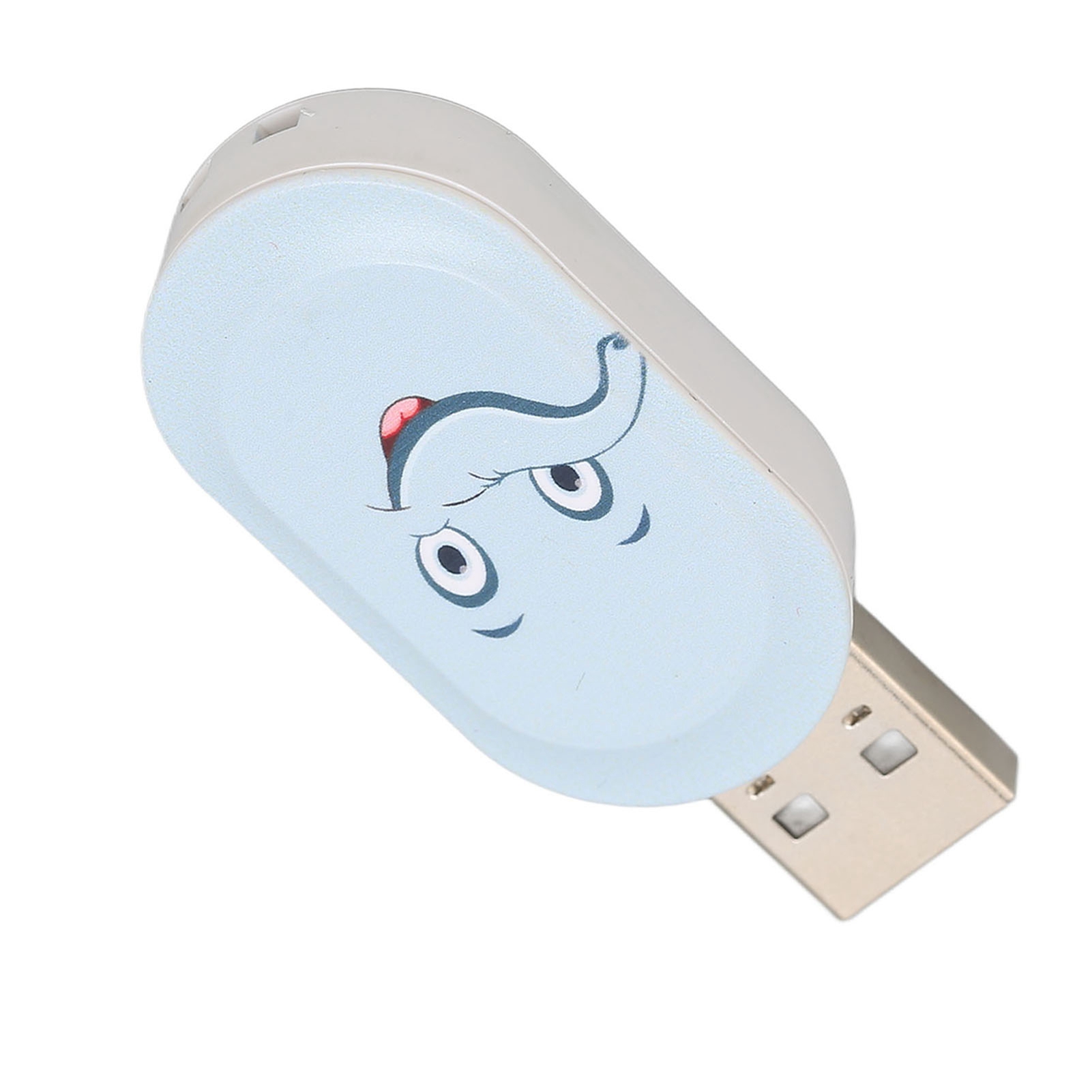 Niedlicher Usb 2.0-stick Mit Blauem Elefantenmotiv, 16 Gb, Antimagnetisch.