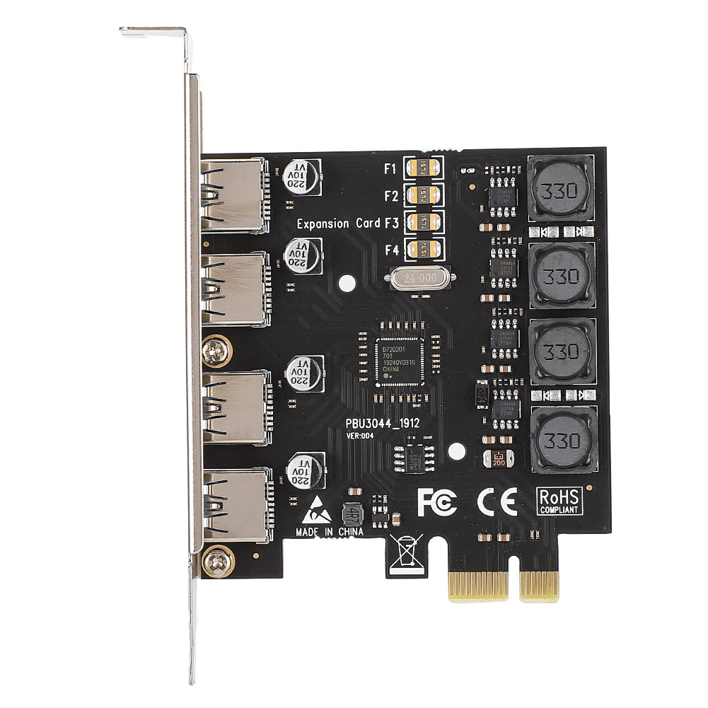 Pci Express 4-port Pci-e Zu Usb 3.0 Erweiterungskarte, 5 Gbit/s Geschwindigkeit