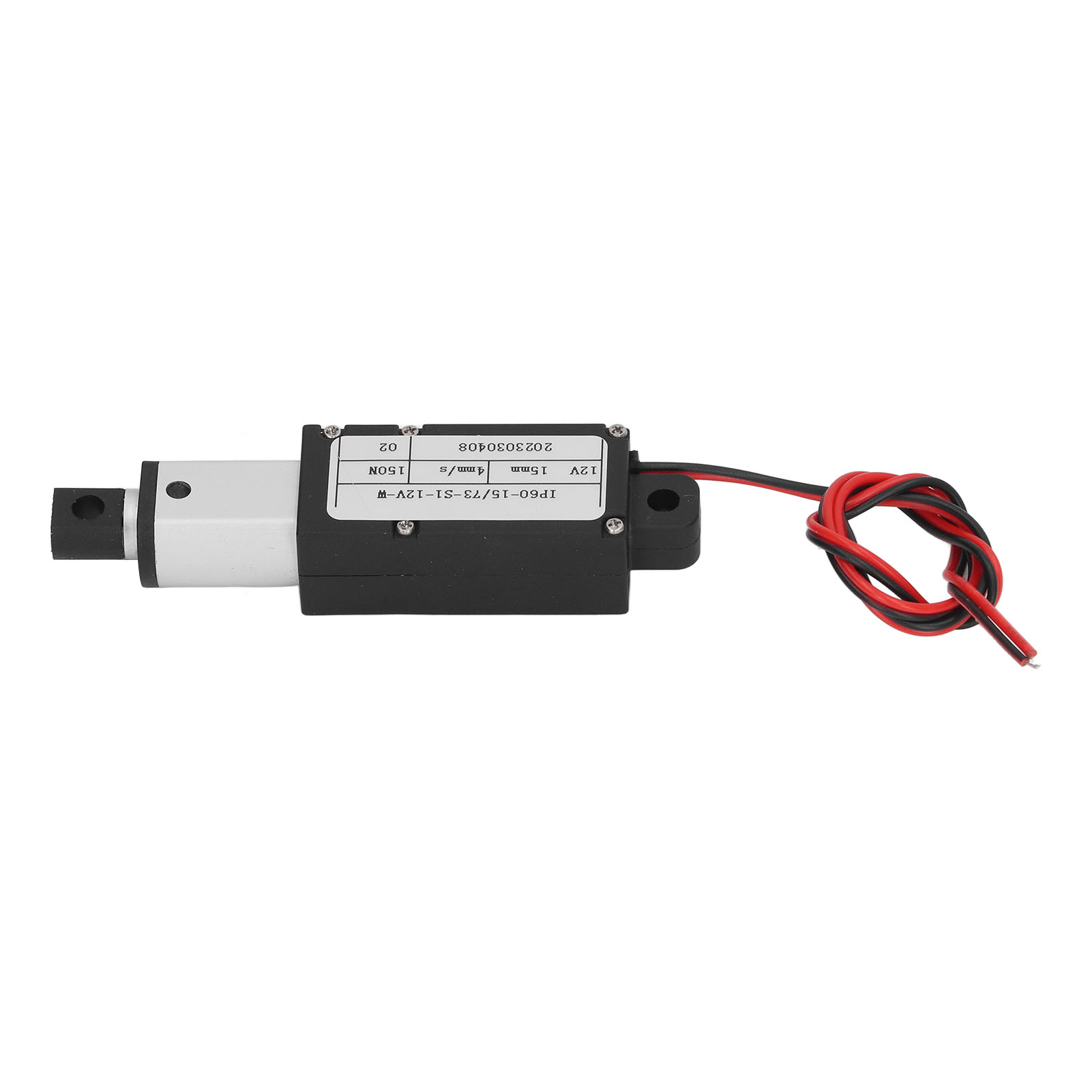 Miniatur-elektro-linearantrieb, 150 N, Aus Aluminiumlegierung, 15 Mm Hub, Mini-bewegungsaktuator Für Die Industrie, 12 V, Ip60wr