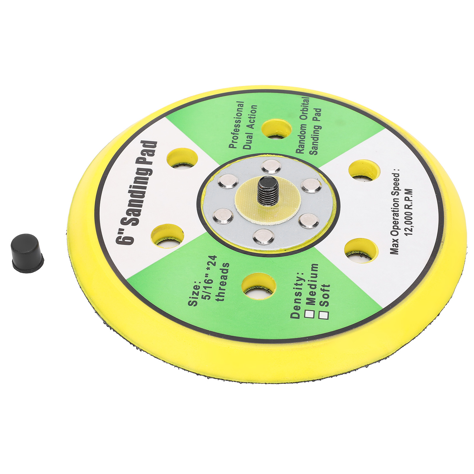 6-zoll-universal-schleifscheibe, Runde Schleifscheibe, Polierscheibe, 6 Löcher