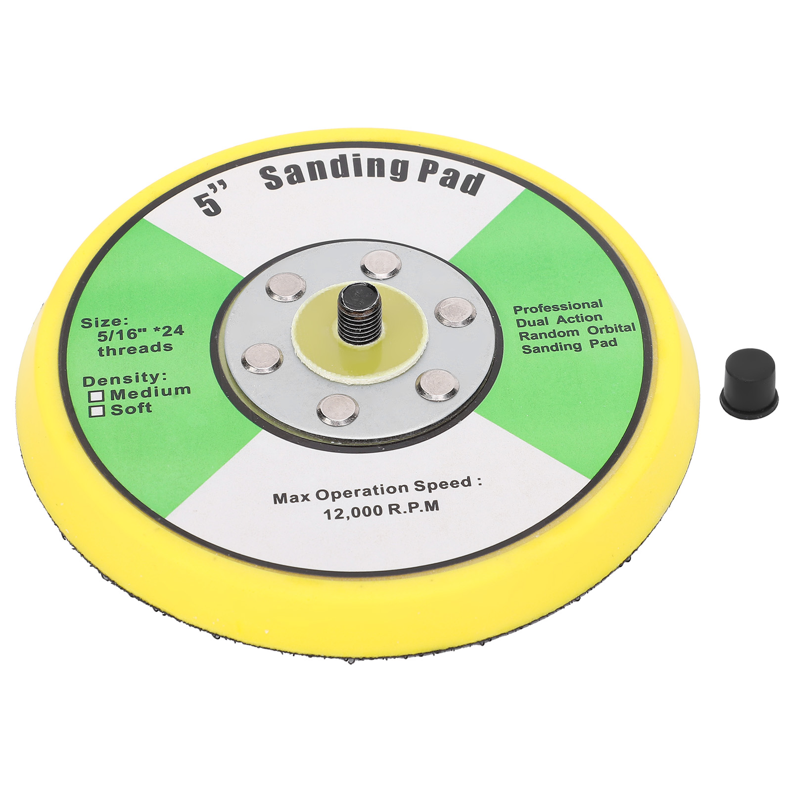 Universelle 5-zoll/125-mm-rundschleifscheibe, Polier- Und Schleifscheibe, Schleifscheibe