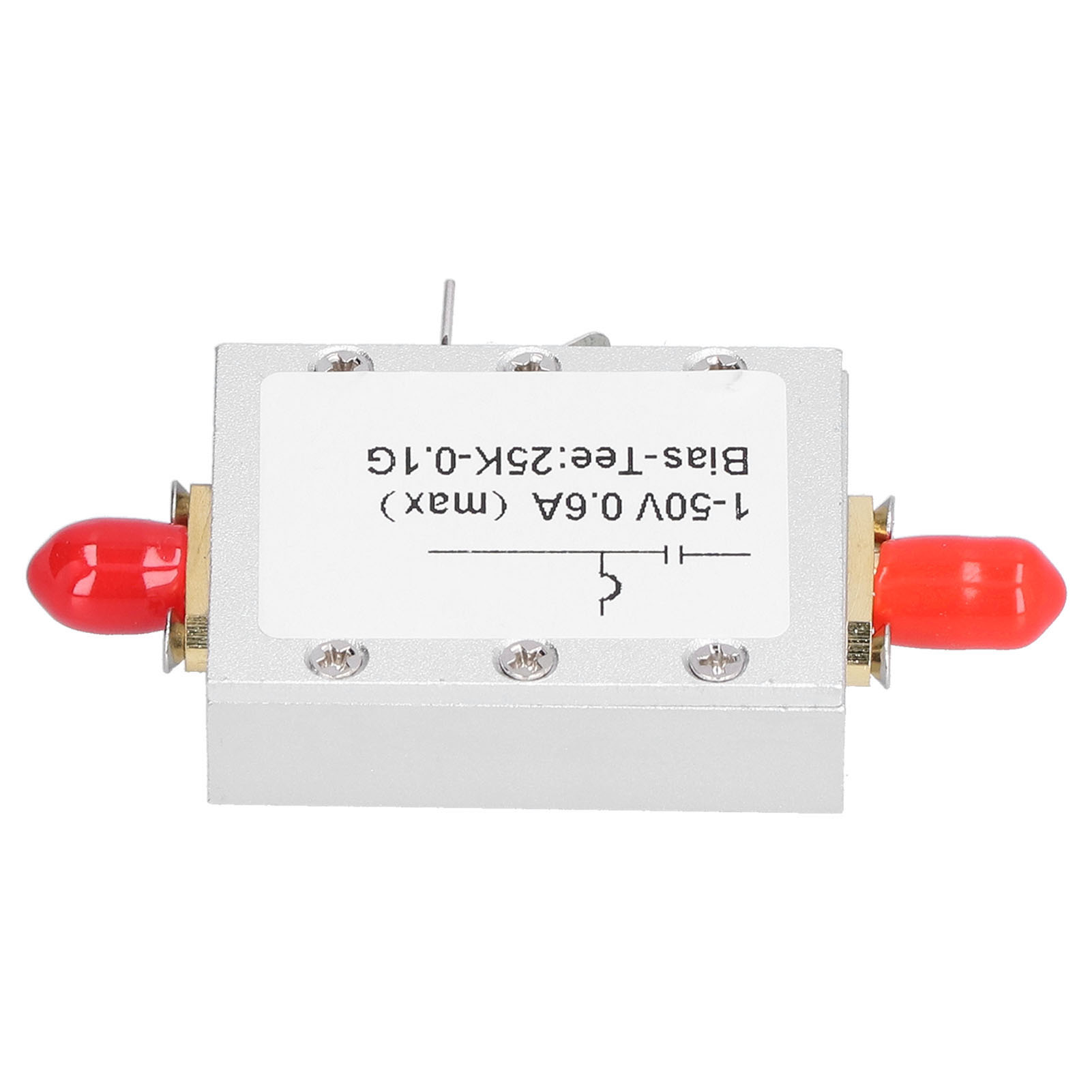 Elektronische Bauteile: Hf-isolierter Kondensator-polarisationsblocker, 25 Khz Bis 100 Mhz, 1 Bis 50 V Dc