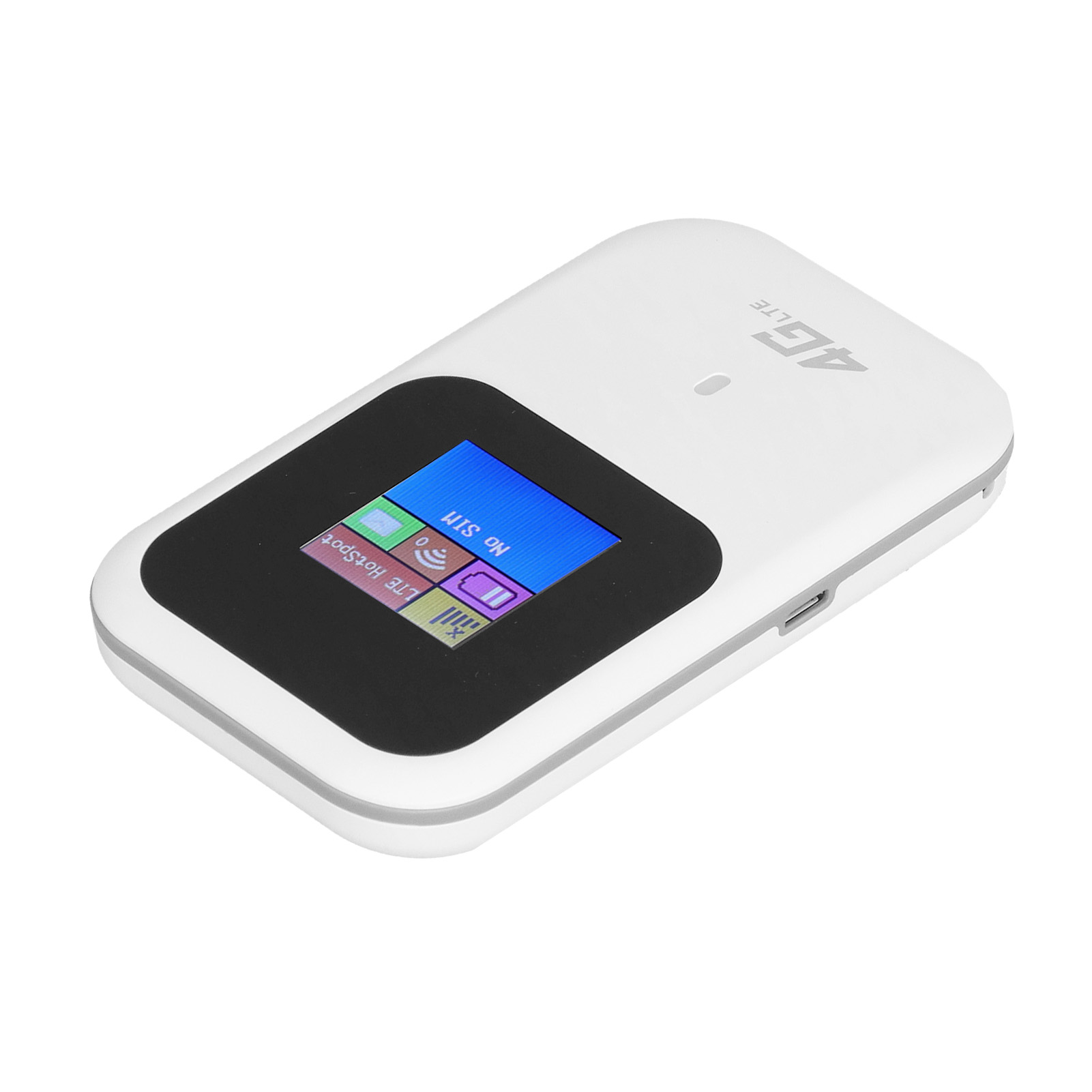 Mini-wlan-router Für Mobilgeräte, 4g Lte (2,4 Ghz Und 5 Ghz), 150 Mbit/s, Mit Lcd-bildschirm