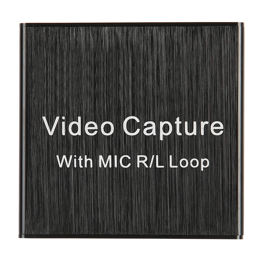 Usb 2.0-videoaufnahmekarte Mit Hdmi-durchschleifausgang, Kompatibel Mit 4k-geräten, 0,4 A, 5 V Dc