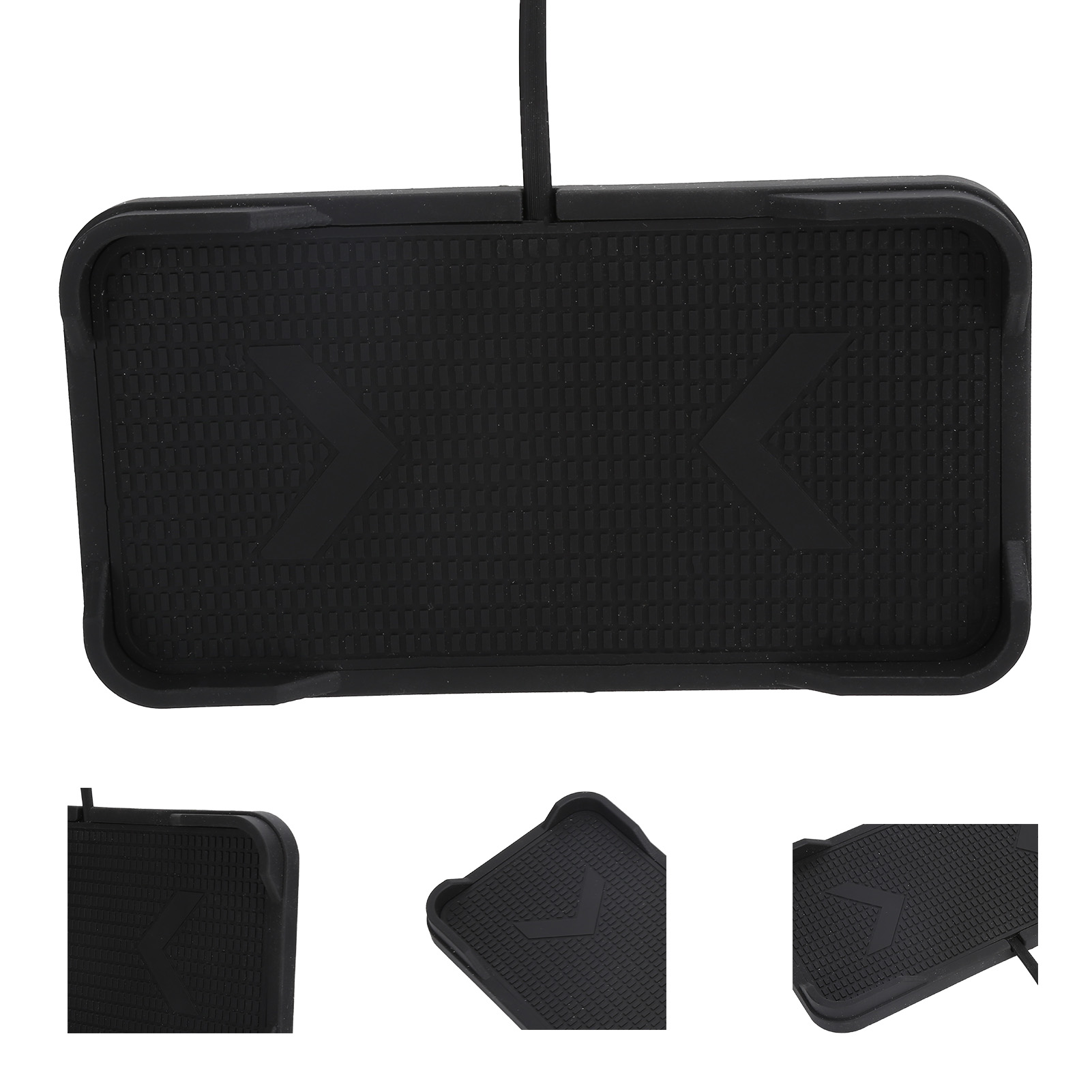 Qi-wireless-autoladegerät, 10 W 7,5 W Anti-rutsch-ladepad, Schnell-wireless-autoladegerät