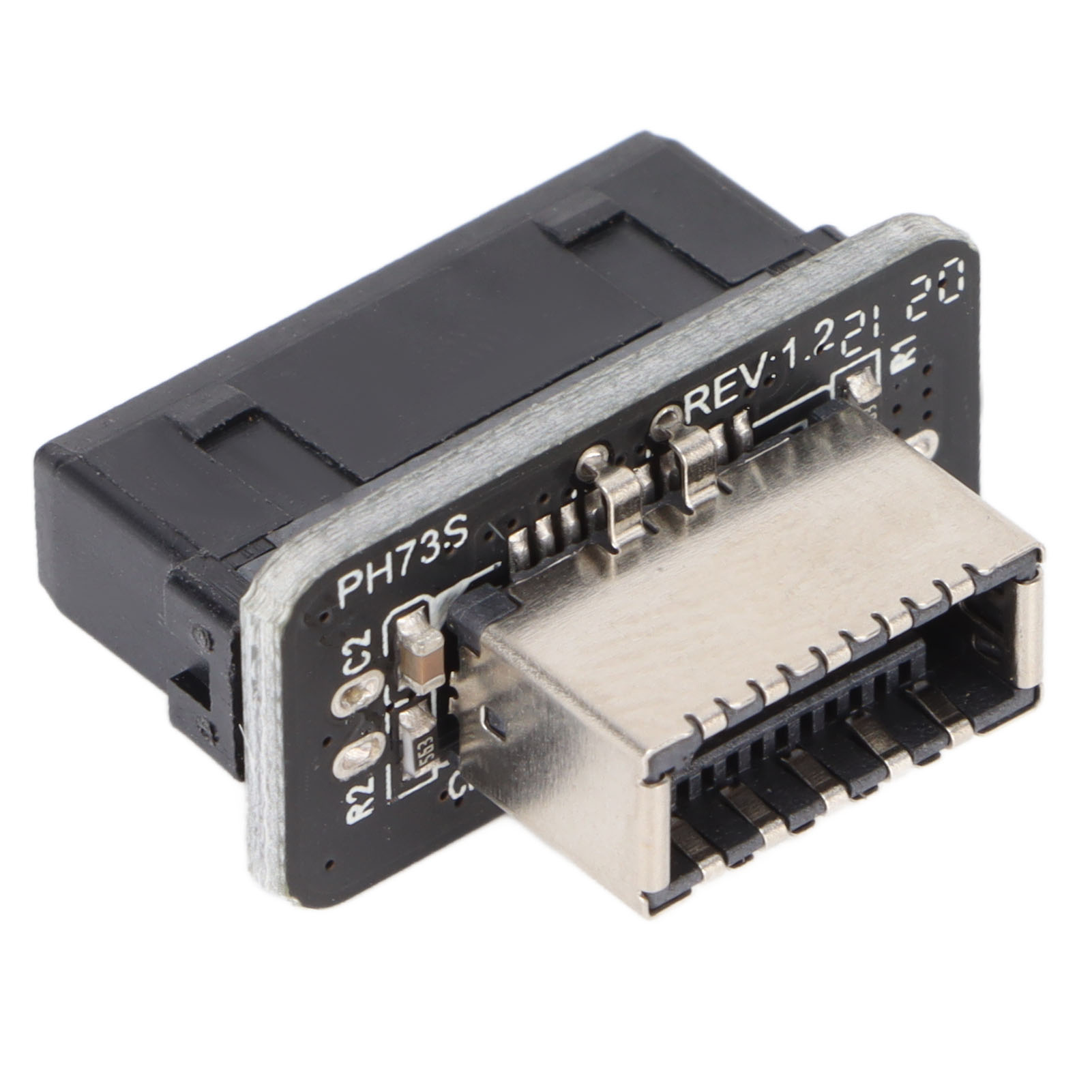 Usb 19p/20p Auf Typ E Typ C Adapter: Stabiler Und Störungsresistenter Signalwandler.