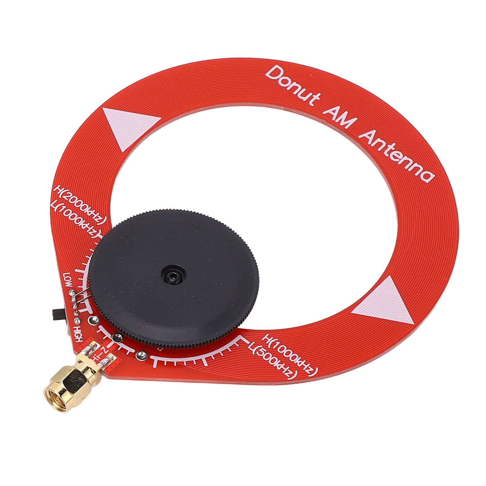 Donutförmige Am-antenne: Verbessert Signal Und Empfang. Tragbare Mini-rahmenantenne Für Mw-radio.