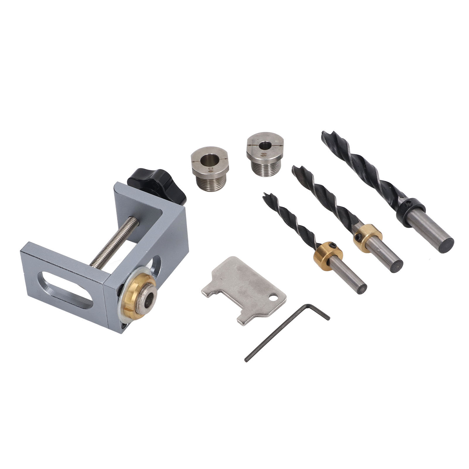 Bohrvorrichtung Für Dübel Aus Aluminiumlegierung, Schnelle Positionierung Und Feste Klemmung, Mit Einem Schnellen Und Präzisen Positionierungssystem.