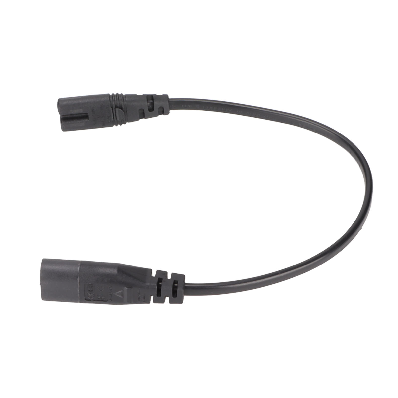 Iec320 C8 Auf Iec320 C7 Stromverlängerungskabel Für Laptops, Lautsprecher, Lcd-monitore Und Drucker (0,3 M / 1 Ft).
