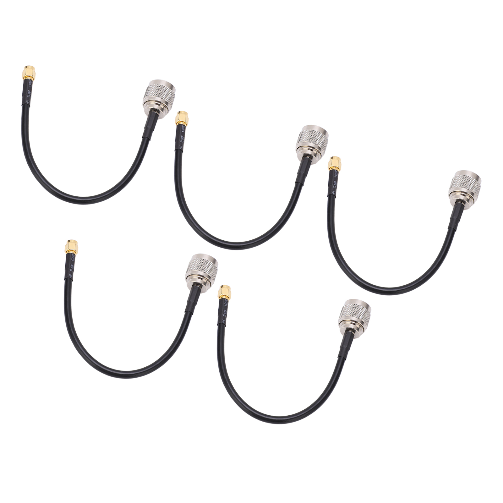 Hf-koaxialkabel Mit Nj-zu-sma-j-audiostecker Und 2 Geschirmten Tfl-rg58-21-verlängerungskabeln