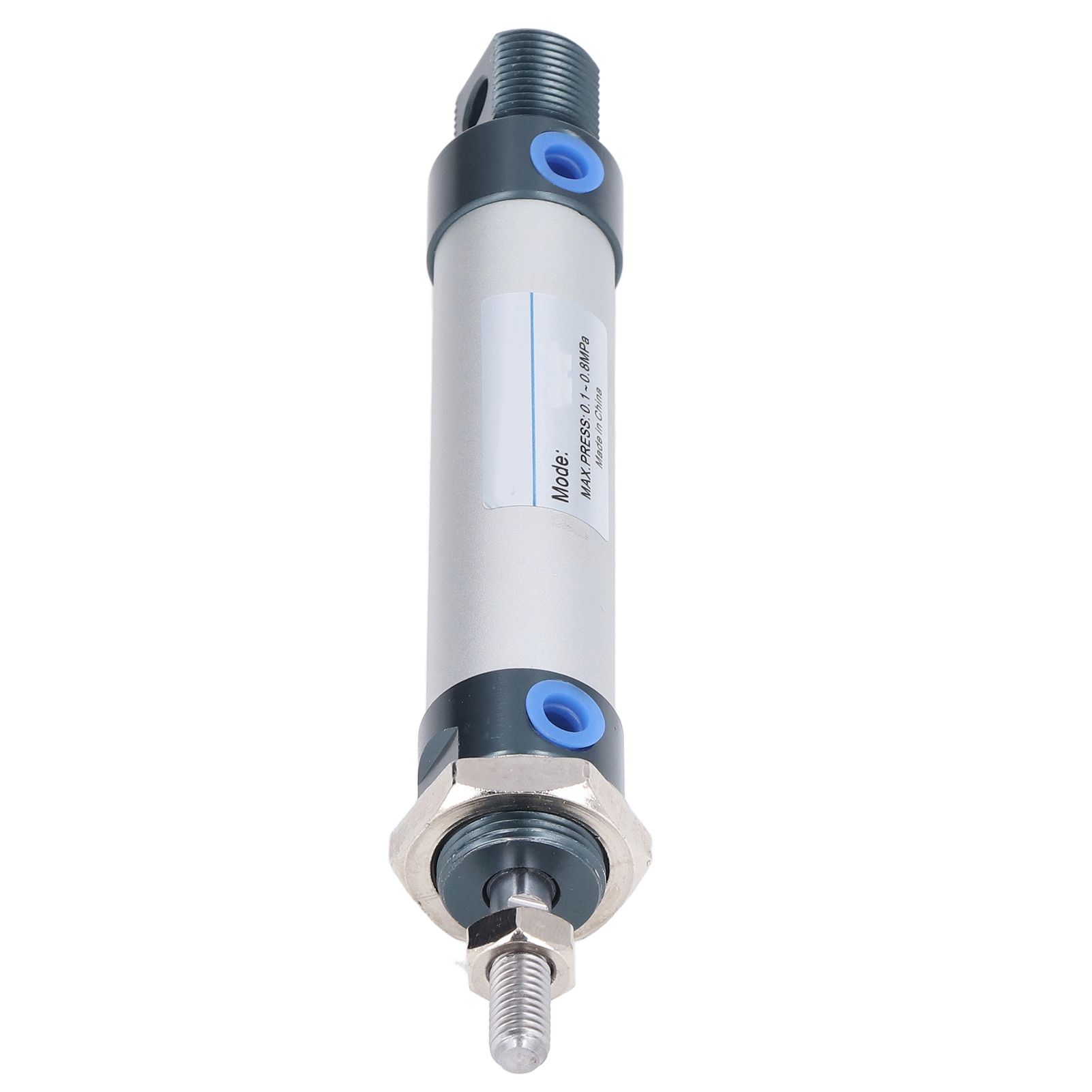 Mini-doppelwirkungs-pneumatikzylinder, 20 Mm Bohrung, 0,1 Bis 0,8 Mpa Druck, Aluminiumlegierung Mal20, 50 Mm Hub
