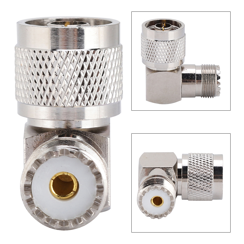 Rechtwinkliger Koaxialadapter N-stecker Auf M-buchse Für Uhf-anschluss