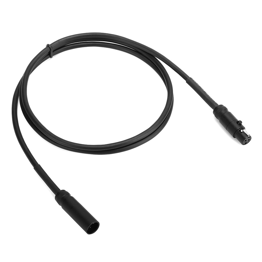 Mini-xlr-3-pin-audiokabel (stecker Auf Buchse) Für Camcorder, Dslr-kameras, Mikrofonanschluss, 1 M