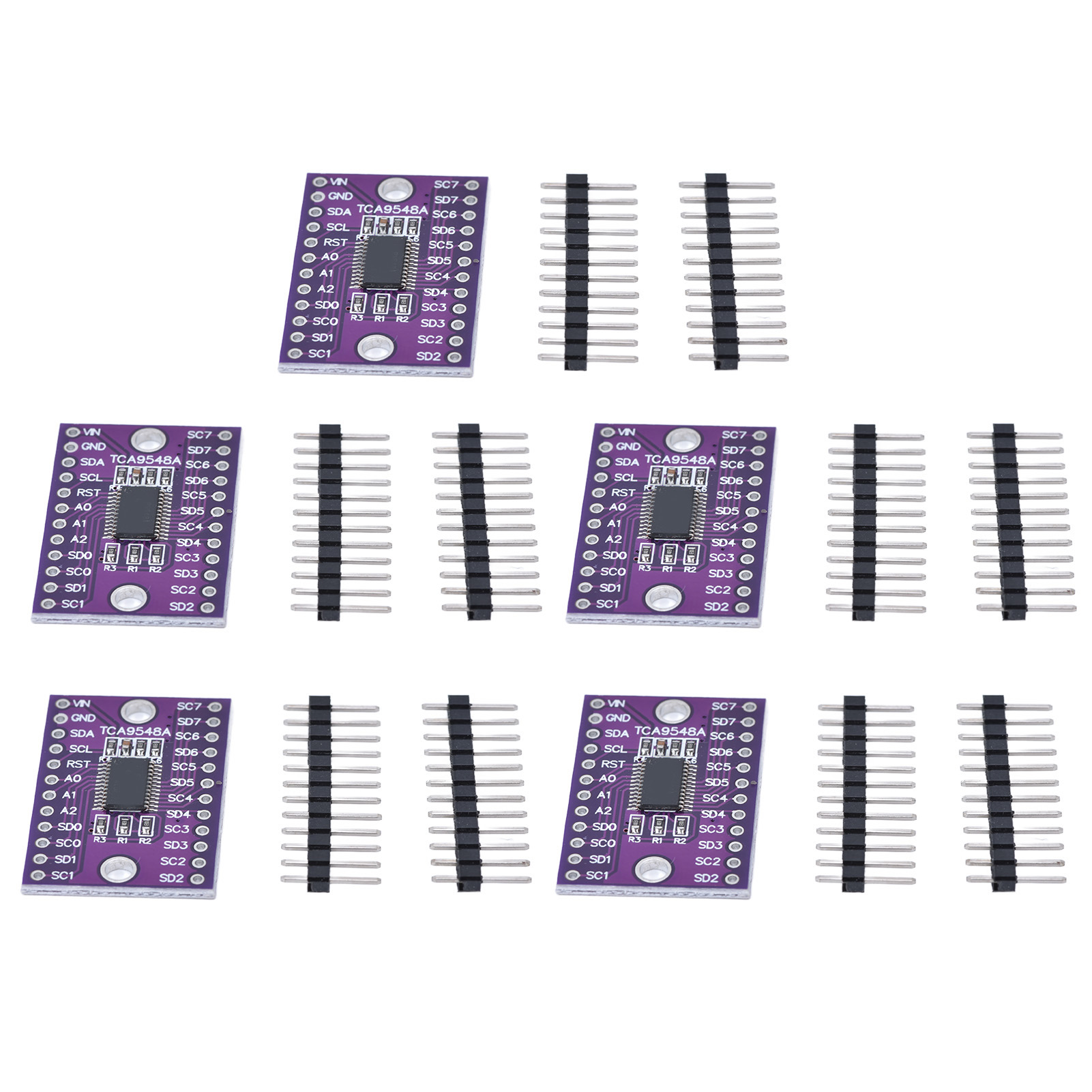 Set Mit 5 Tca9548a-entwicklungsplatinen (1- Bis 8-kanal-i2c-erweiterungsmodul) Für Diy-projekte