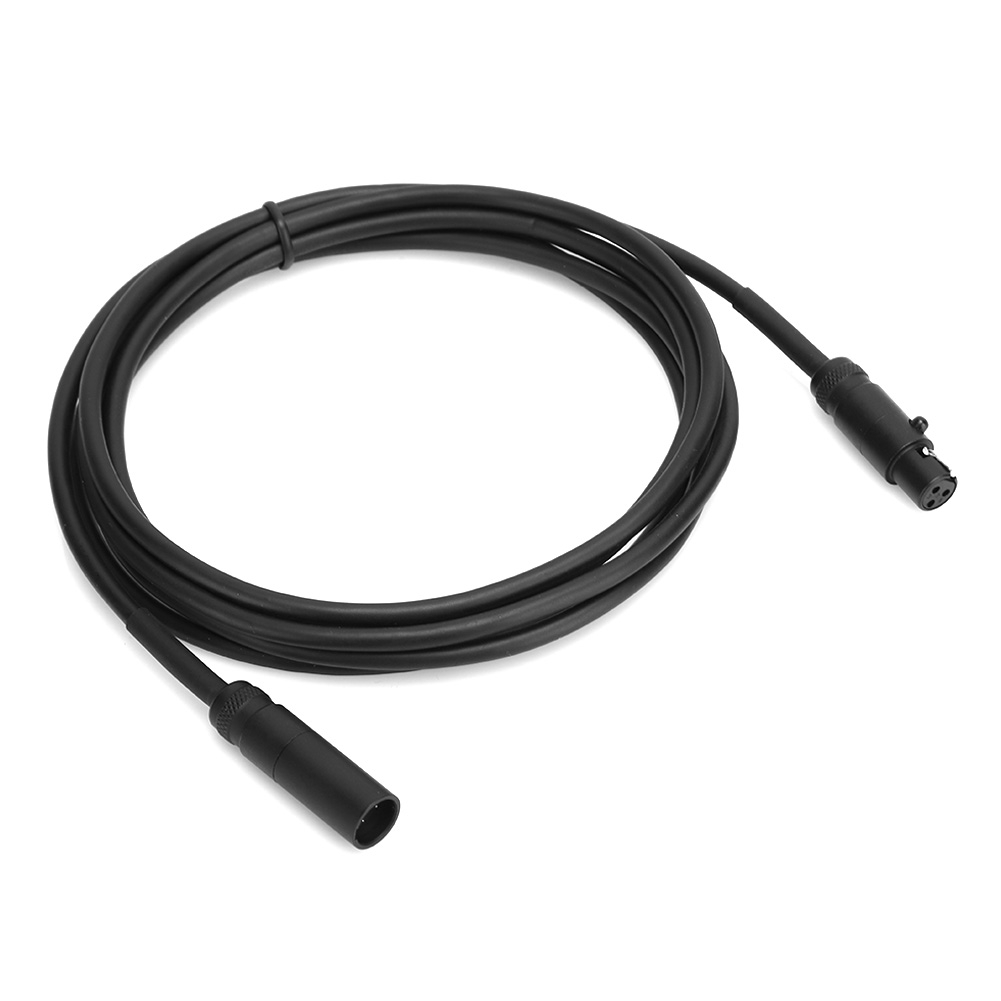 Mini-xlr-3-pin-audiokabel (stecker Auf Buchse) Für Camcorder, Dslr-kameras, Mikrofonanschluss, 2 M