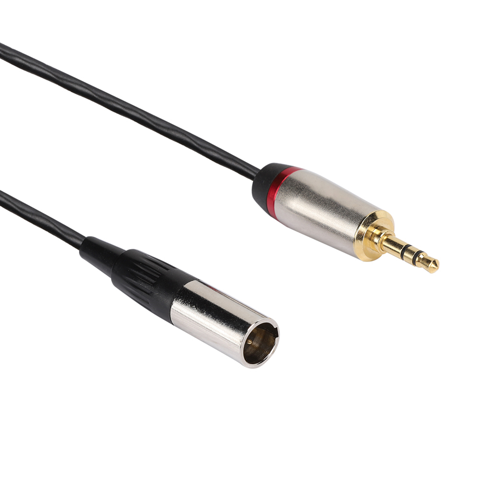 3,5-mm-klinkenstecker Auf Mini-xlr-3-pin-stecker-audiokabeladapter Für Foto- Und Videogeräte (2 Meter)