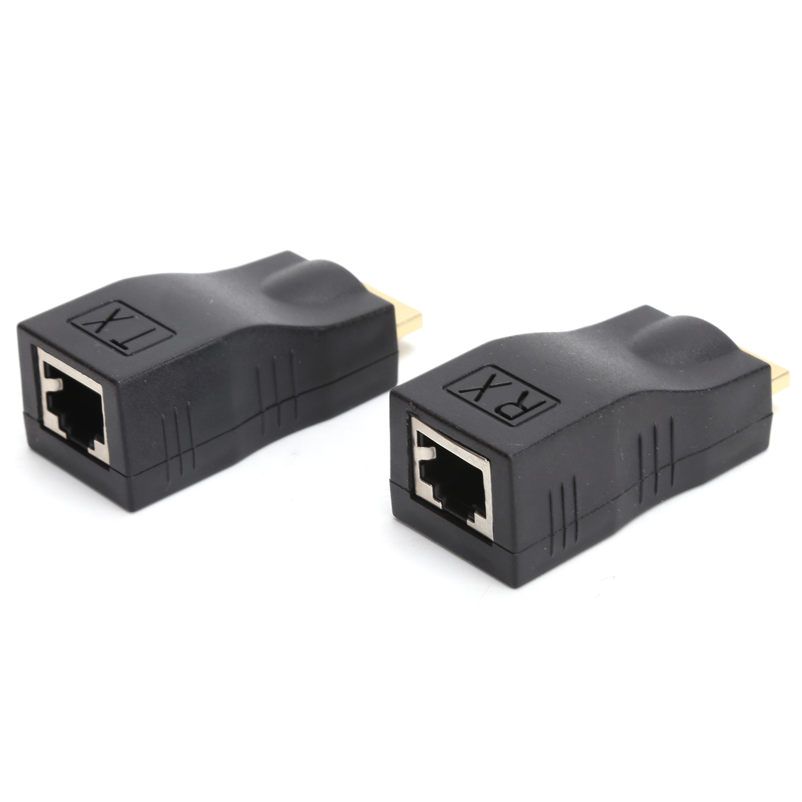 Hdmi-zu-rj45-adapter, Cat5e-cat6-netzwerkanschlussverlängerung