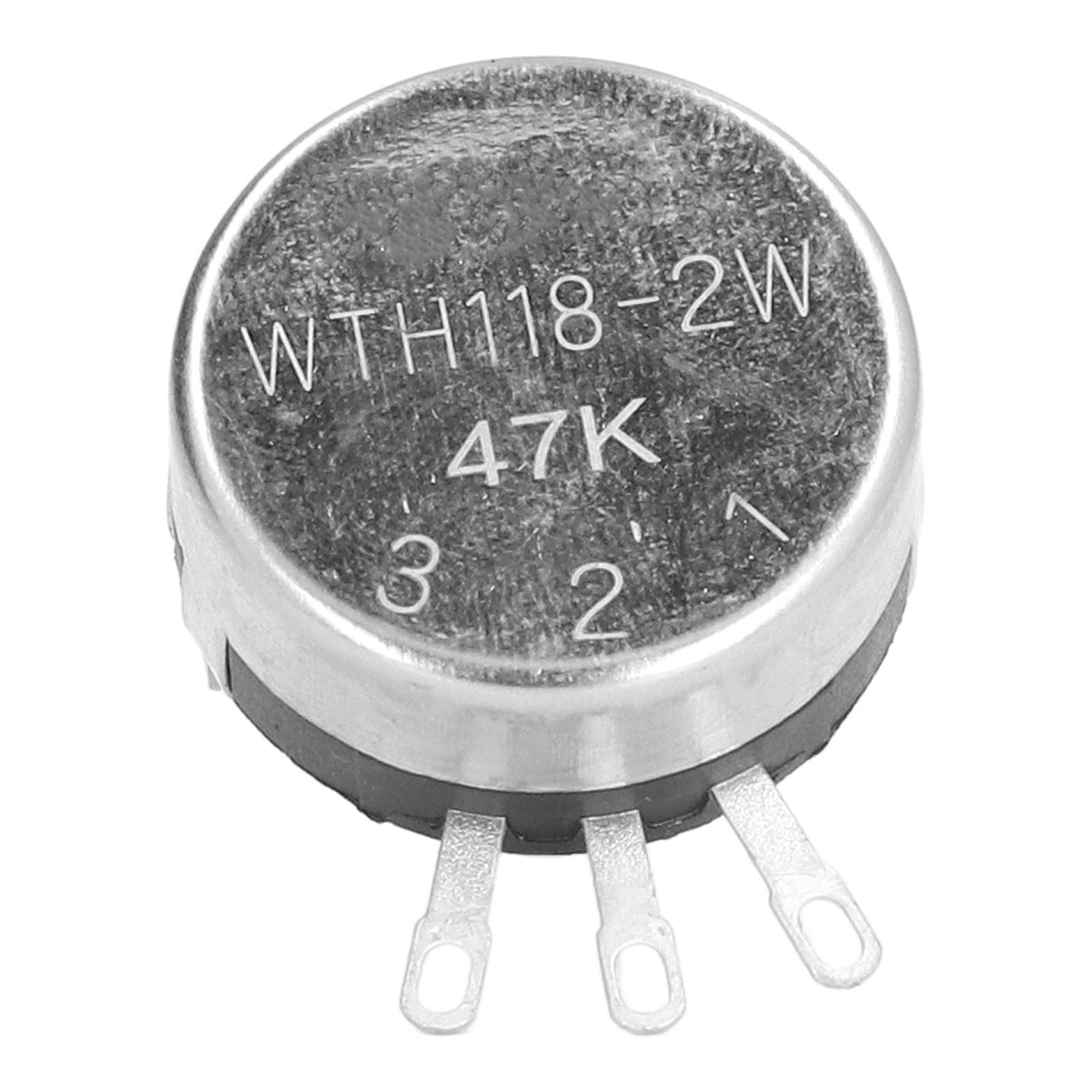 Satz Von 20 Eingängigen Kohleschicht-drehpotentiometern, Sortiment Wth118-2w47k