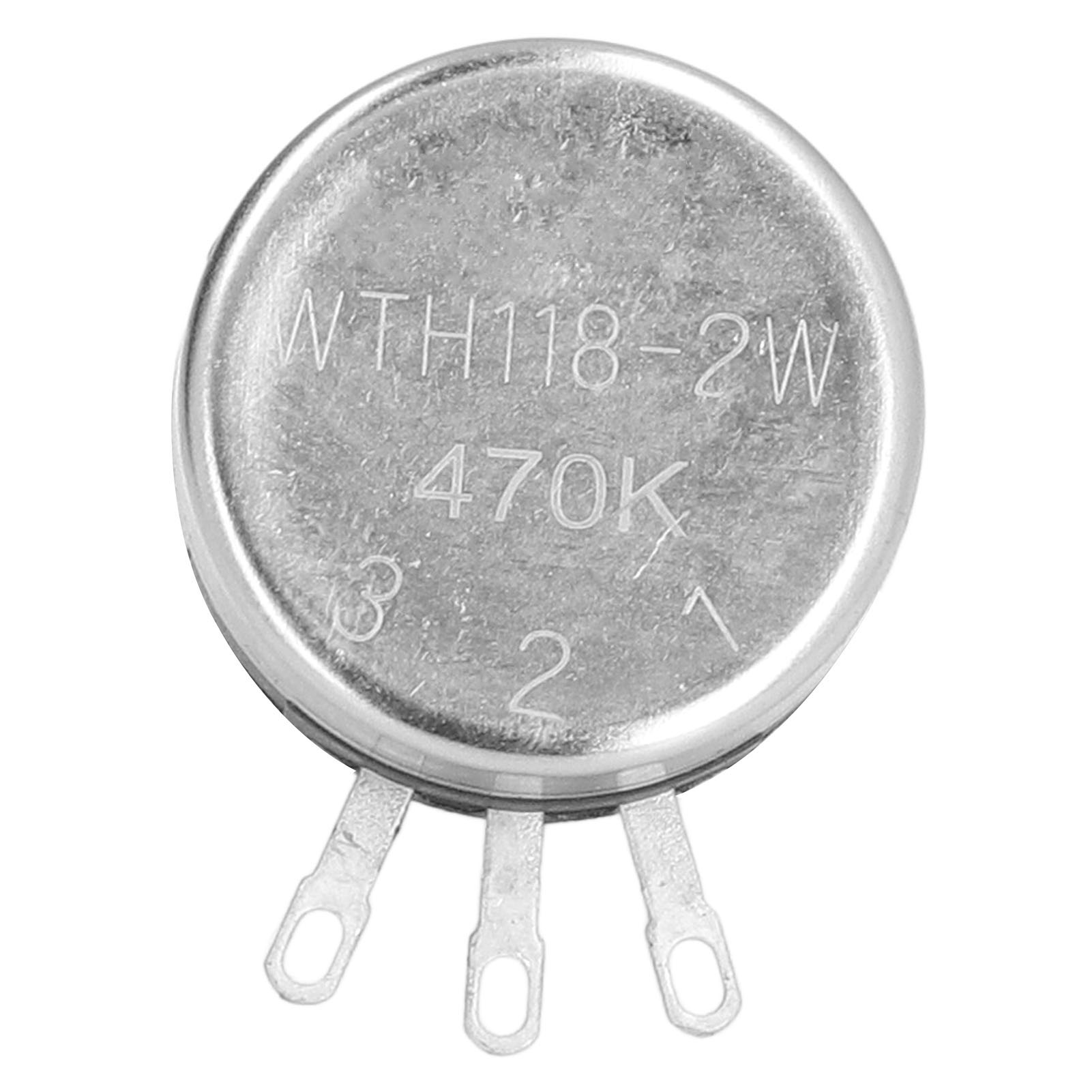 Satz Mit 20 Eingängigen Kohleschicht-drehpotentiometern, Sortiment Von 20 Stück Wth118-2w470k