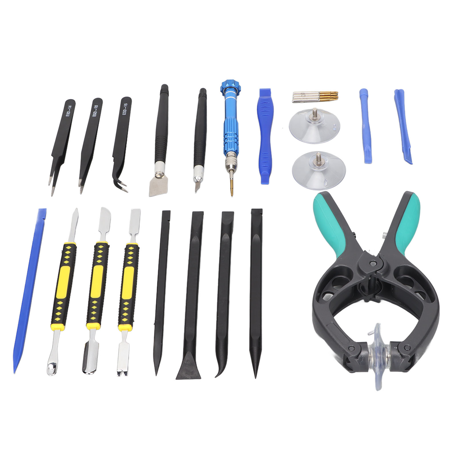 18-in-1 Elektronikreparatur-werkzeugset: Rutschfestes Design, Komfortabler Griff, Praktisch Und Flexibel.