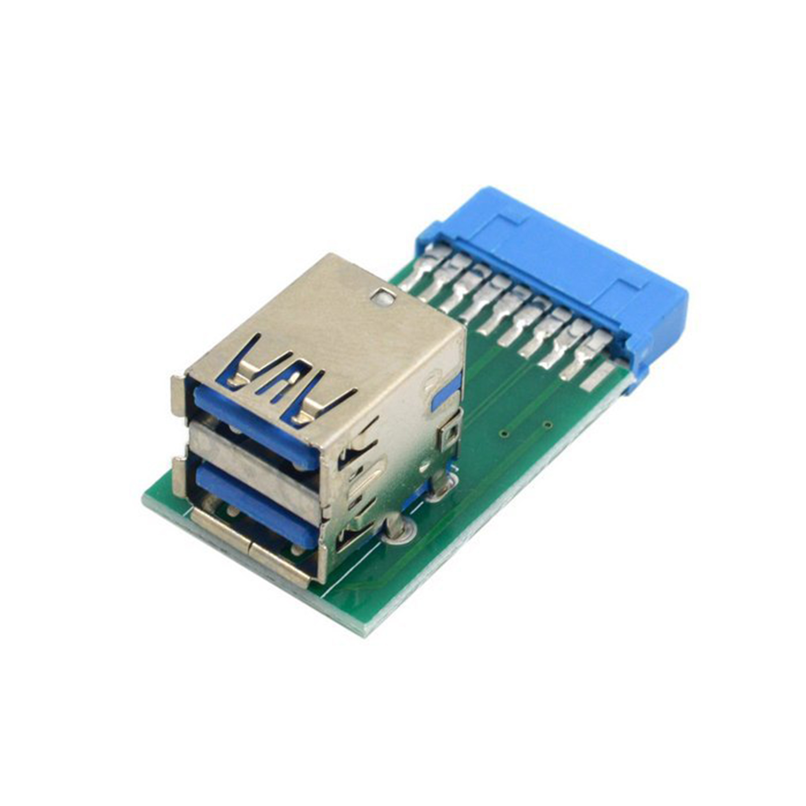 Vertikaler Usb 3.0-adapter (weiblich), Dualer 20-pin-anschluss Für Motherboard