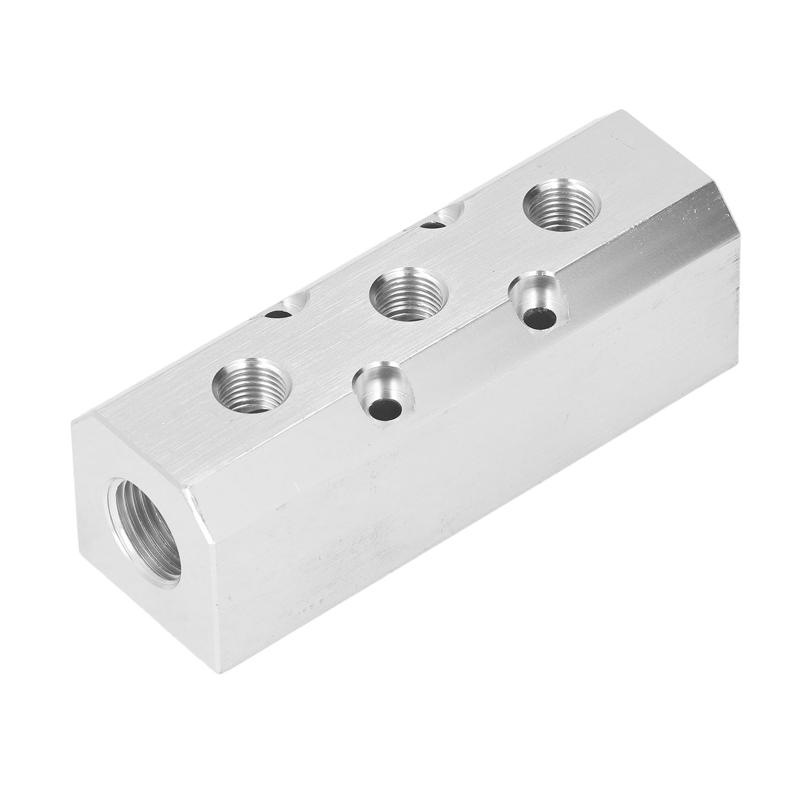 Hochleistungs-luftverteiler, 40 X 40 Mm Aluminium-pneumatikblock, G1/2-einlass, G1/4-auslass, Sy40-02-3f