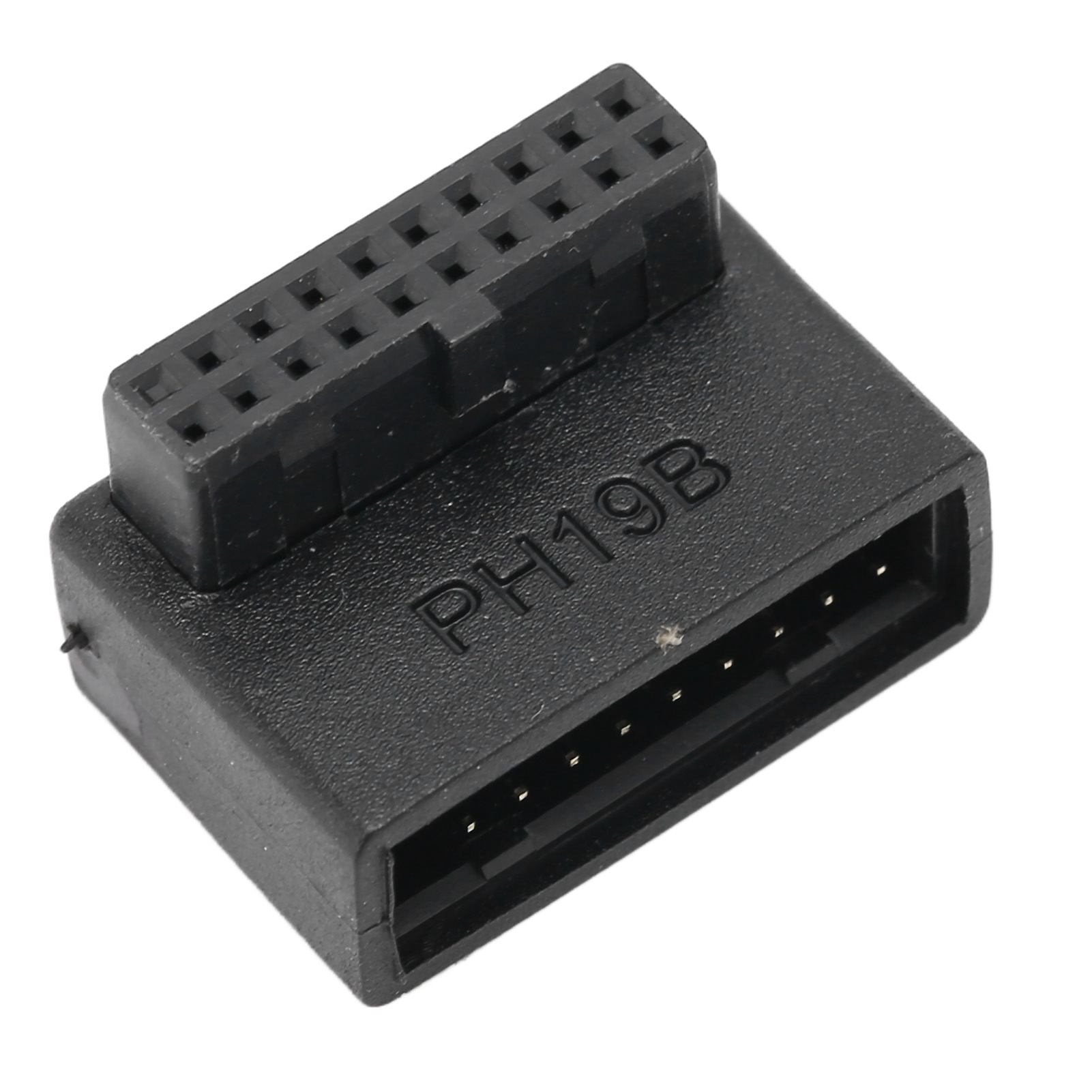Usb-frontpanel-adapter, 90°-winkelstecker, Usb 3.0 19-polig Auf 20-polig, Für Pc-motherboard, Typ B