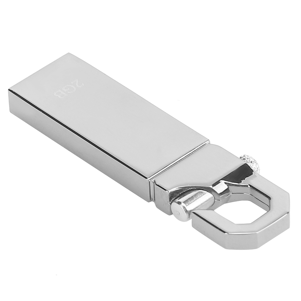 2 Gb Usb-stick Aus Zinklegierung, Tragbar, Kompatibel Mit Vista/os X/linux.