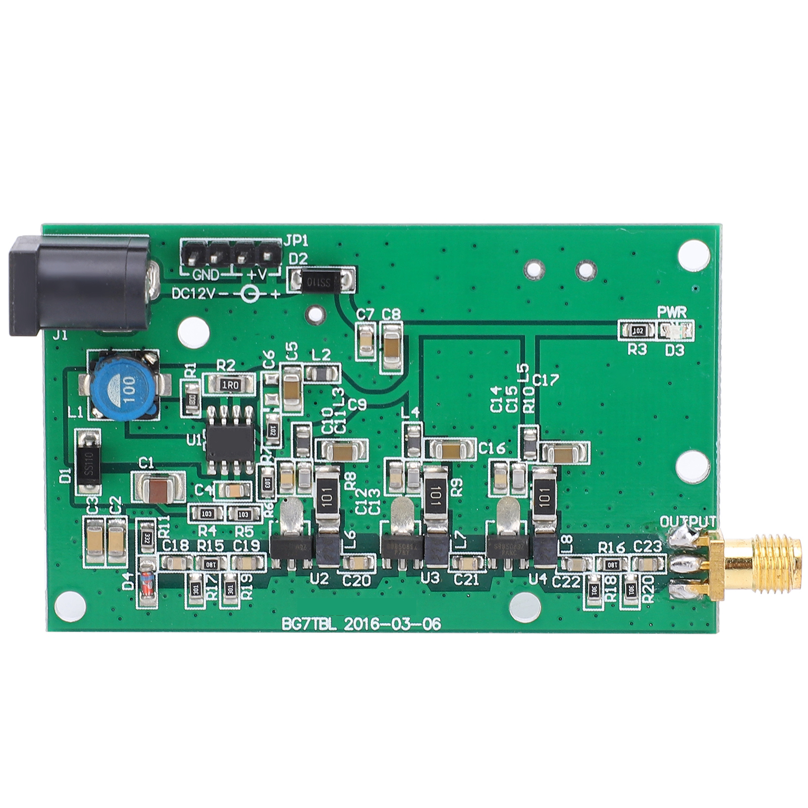 Rauschquellenmodul, Spektrumverfolgungsgeneratorplatine, Sma Dc12v Elektronisches Bauteil