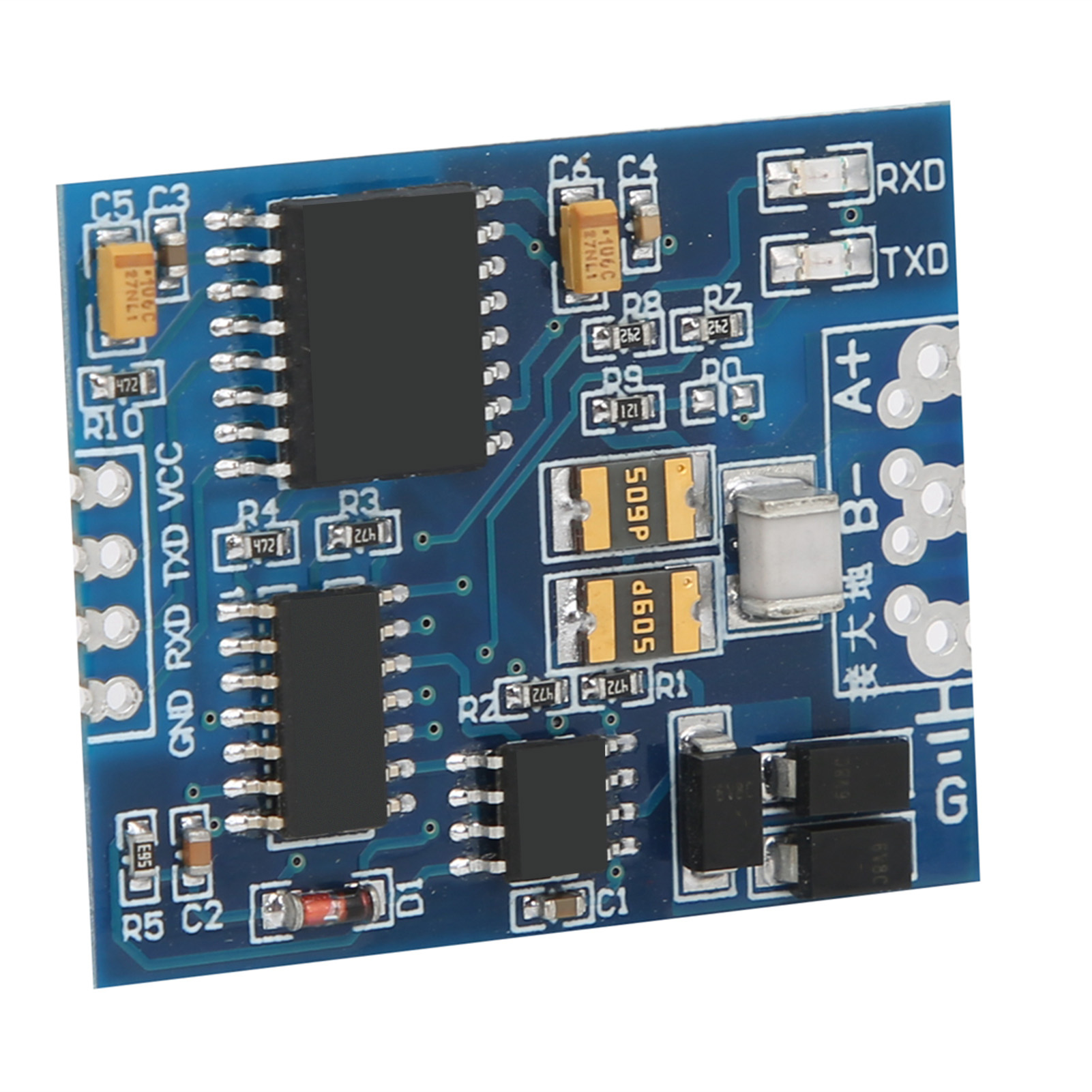 Ttl-zu-rs485-modul Mit Isolierter Uart-schnittstelle Für Mikrocontroller, Industrietaugliche Platine, 3,0–5,5 V