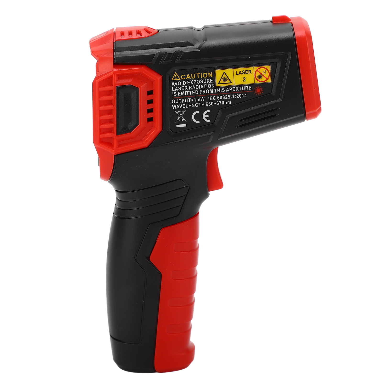 Berührungsloses Infrarot-thermometer Mit Akustischem Und Optischem Alarm, Farb-lcd-bildschirm Und Temperaturpistole Für Industrielle Anwendungen