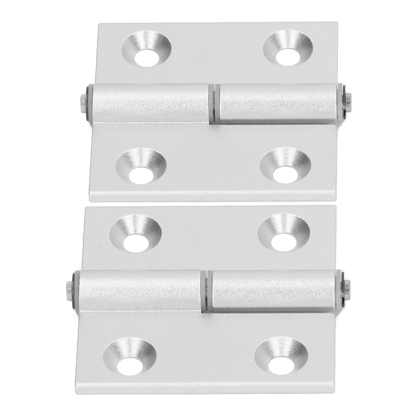 Set Aus 2 Klappbaren Kippscharnieren Für Türen, Hochfeste, Dicke Aluminium-möbelscharniere Mit Harzbuchse