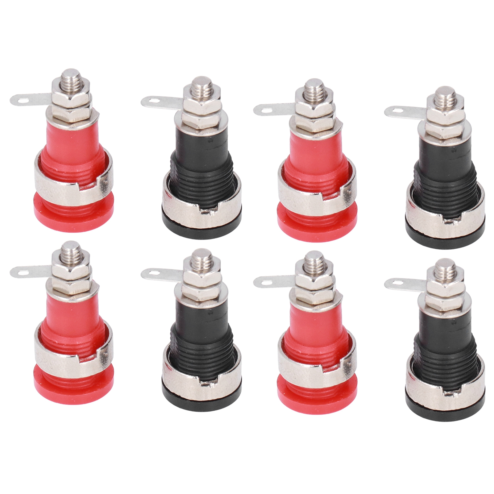 Packung Mit 10 Paar Korrosionsbeständigen 4-mm-bananenstecker-anschlussklemmen. Bananenstecker-adapter.