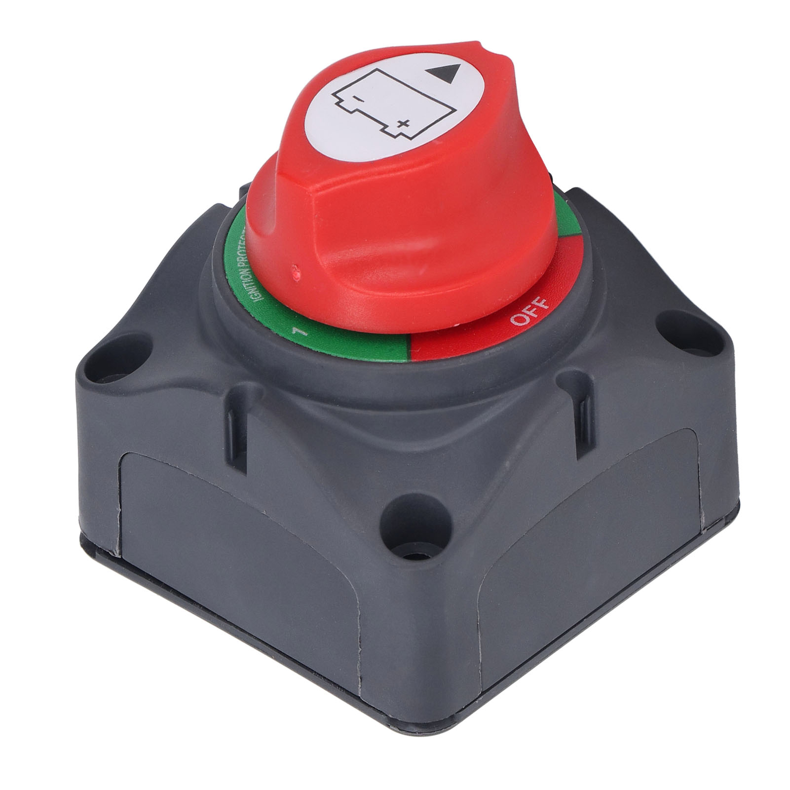 Batterietrennschalter, Abs-gehäuse, Innenliegender Roter Kupferbolzen, Haupttrennschalter, 12–48 V Dc-trennschalter