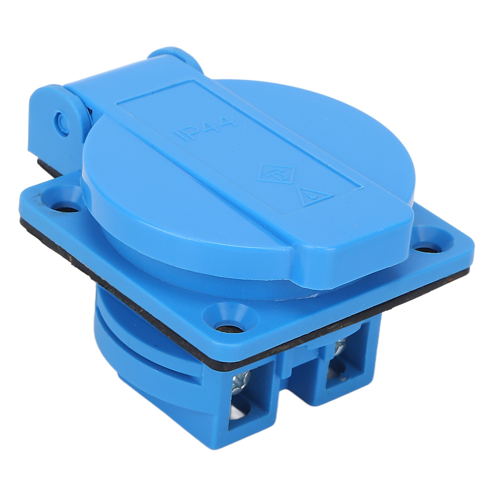 Wasserdichte, Versenkte Industriesteckdose Für Landwirtschaft, Docks, Wohnwagen Und Camping. Eu-stecker (französischer Stecker).