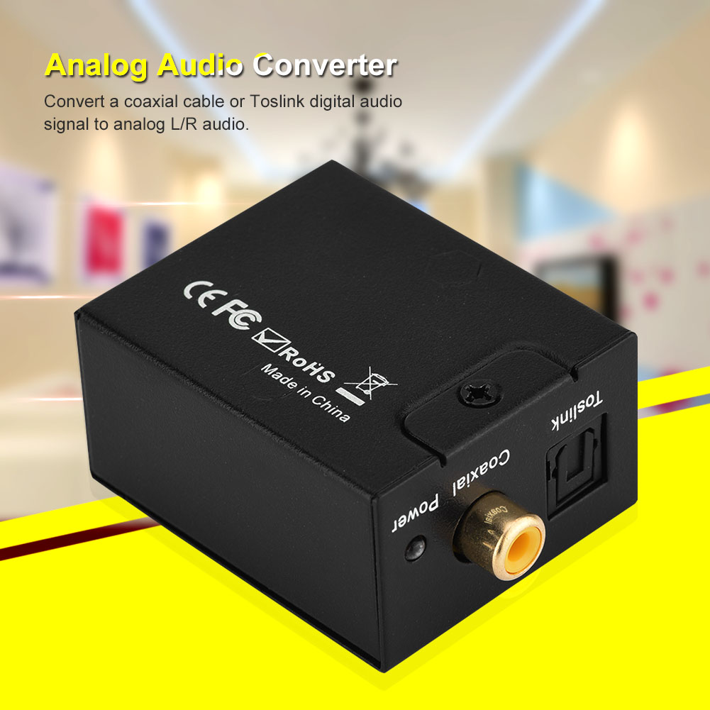Digital-analog-audiowandler, Optische Faser-digital-audio-dekodierung Zu Analog