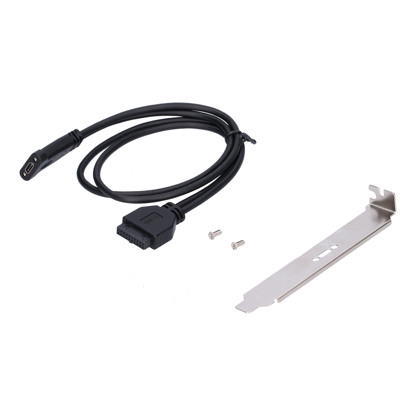 Adapterkabel Von 19-poligem Usb 3.0 Auf Externen Usb-typ-c-anschluss, 50 Cm Datenübertragungsleitung