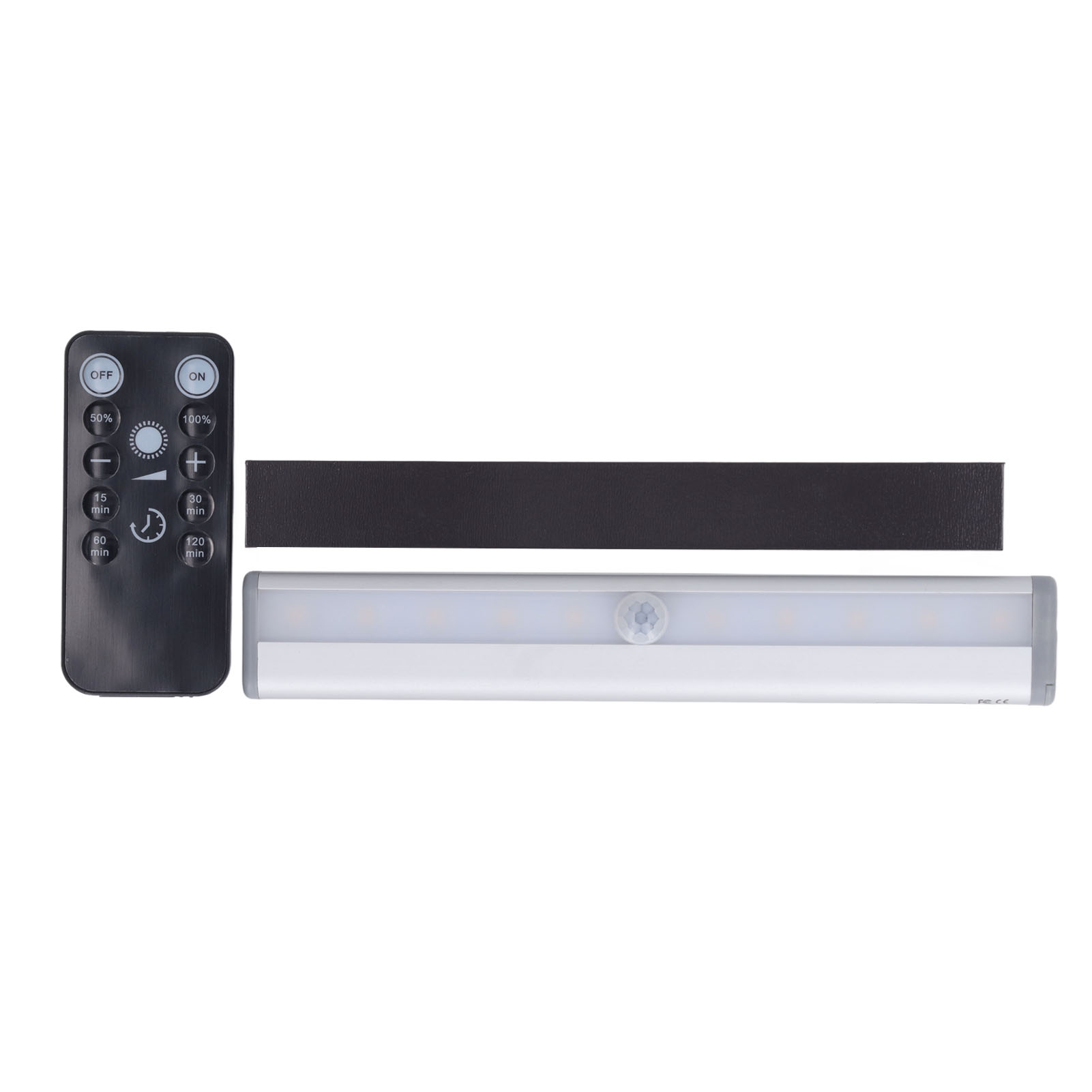 Magnetische Led-lichtleiste Für Kleiderschränke, Warmweiß, 2 Helligkeitsstufen, Stufenloser Dimmer, Timer, Fernbedienung.