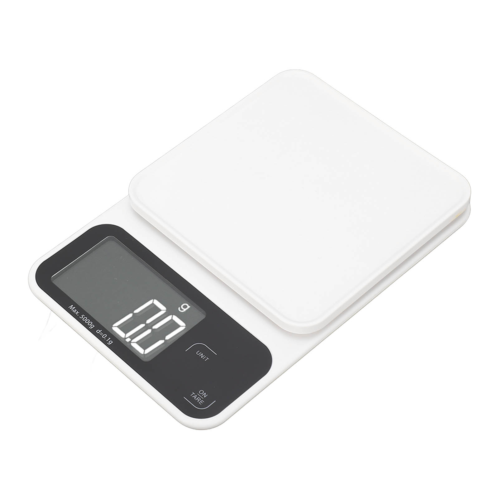 Digitale Küchenwaage (5 Kg), Lcd-touchscreen, Hohe Präzision, Wandmontage, Ideal Zum Backen Und Kochen.