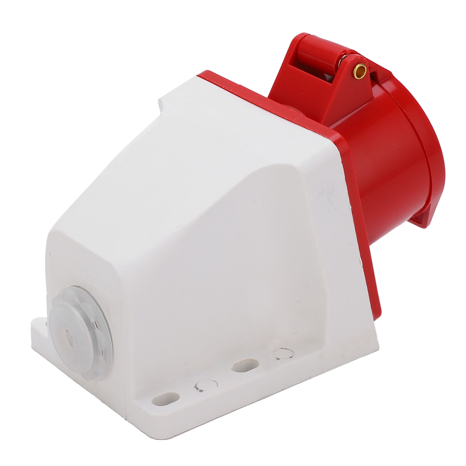 Dreiphasiger Industriestromstecker, 4-polig, 16 A, 380/415 V, Wasserdichter Industriestecker (3p+e)